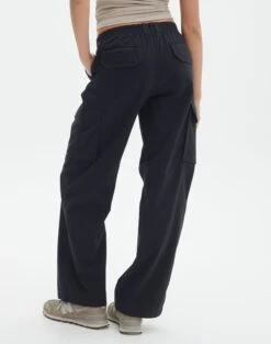 Mid Rise Cotton Cargo Pant 24 Mid Rise Cotton Cargo Pant -Everrastyle Shop izzu cargo pant black back pw91778cot