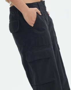 Mid Rise Cotton Cargo Pant 25 Mid Rise Cotton Cargo Pant -Everrastyle Shop izzu cargo pant black imageback pw91778cot
