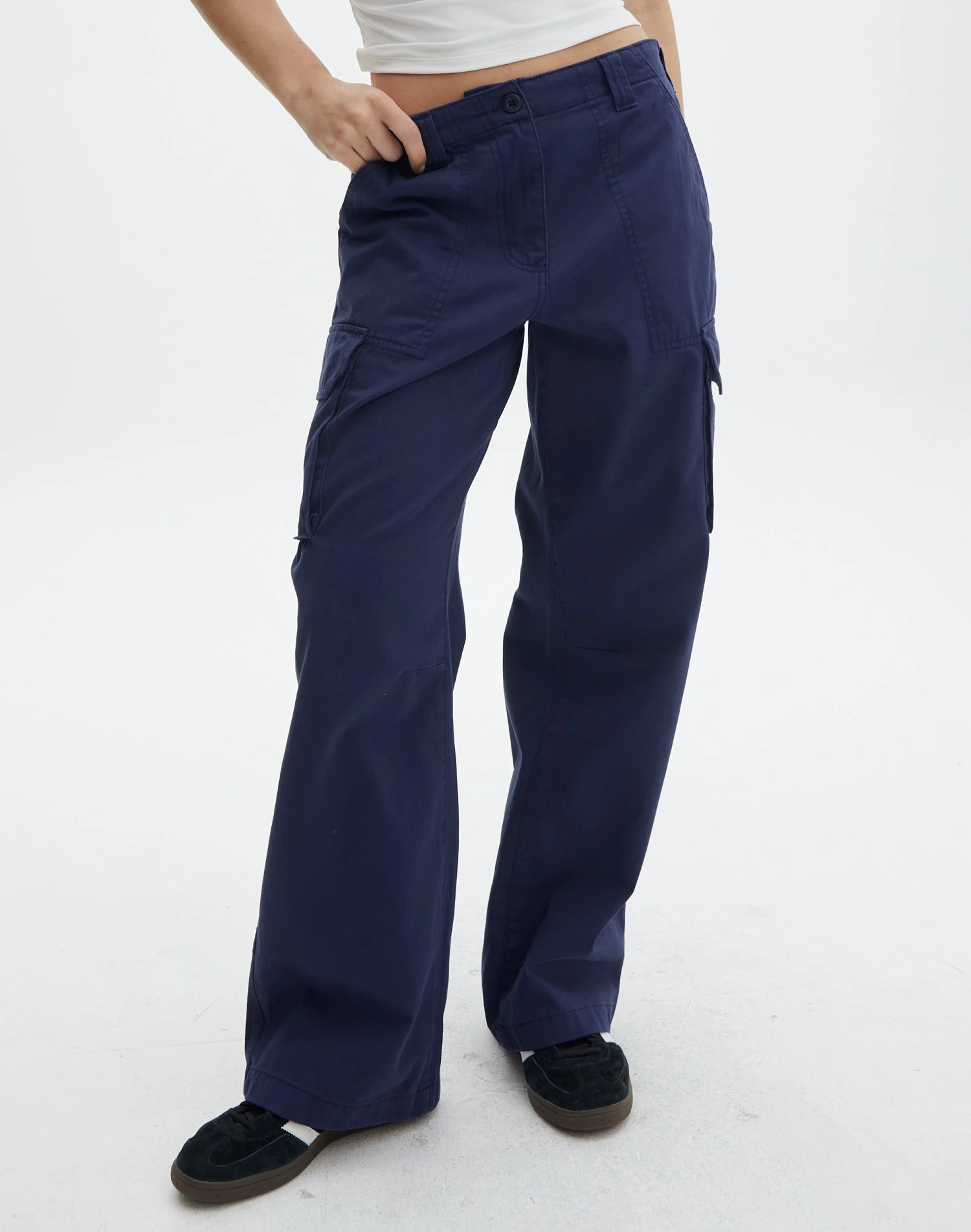 Mid Rise Cotton Cargo Pant 9 Mid Rise Cotton Cargo Pant - Image 7