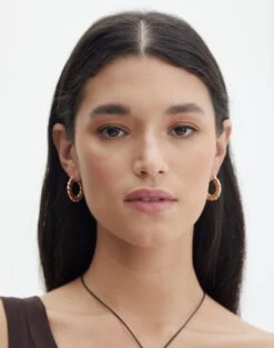 Chunky Ring 3 Pack -Everrastyle Shop jagger hoops gold front je109071ear 2