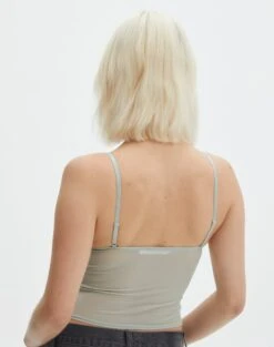 Lace Detail Cropped Cami -Everrastyle Shop jeronimo lace tank lost pearlblack back tv111894lac