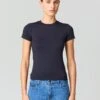 Supersoft Long Line Tee 2 Supersoft Long Line Tee -Everrastyle Shop kimmy t shirt black front ts55072pln 11