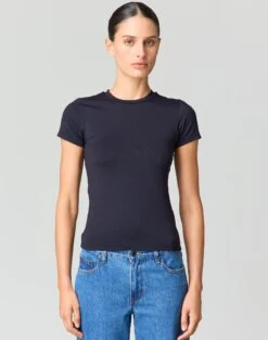 Cotton Low Rise Cargo Pant -Everrastyle Shop kimmy t shirt black front ts55072pln 7