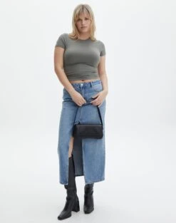 Supersoft Long Line Tee -Everrastyle Shop kimmy t shirt cypress full ts55072pln