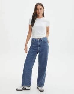 Supersoft Long Line Tee -Everrastyle Shop kimmy t shirt milk full ts55072pln