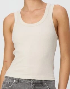 Ribbed Thick Strap Tank -Everrastyle Shop kleo thick bind tank take a shelfie imageback tv120861orib