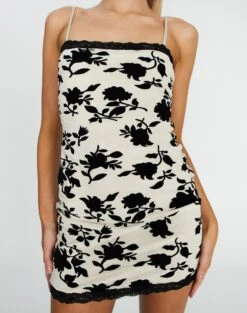 Velour Mesh Lace Trim Mini Dress -Everrastyle Shop layla lace boobtube mini dress sourdough black burnout imageback ds79831lac