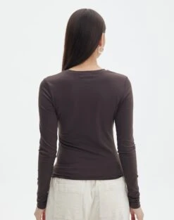 Supersoft Long Sleeve Top -Everrastyle Shop limmy slinky longsleeve its soy cute back tl55301pch