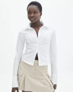 Cotton Button Up Shirt