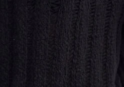 Ladder Knit Jumper -Everrastyle Shop lizzy ladder black imagefront kl124032knt