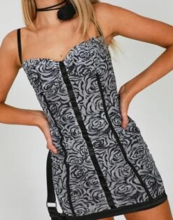 Floral Mesh Cupped Mini Dress 21 Floral Mesh Cupped Mini Dress -Everrastyle Shop maeve mesh mini dress mono roses imageback ds92784mr