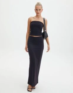 Supersoft Slim-Fit Maxi Skirt
