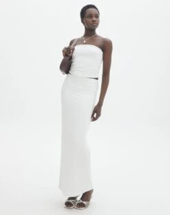 Lace Detail Cropped Cami -Everrastyle Shop meg supersoft maxi skirt milk front sl51179pln 1