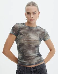 Cargo Wrap Mini Skirt -Everrastyle Shop mimmy mesh t shirt cypress waters front ts84877rprt