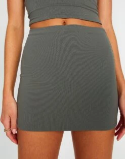 Supersoft Mini Skirt -Everrastyle Shop minka supersoft mini skirt cypress full ss54706pln