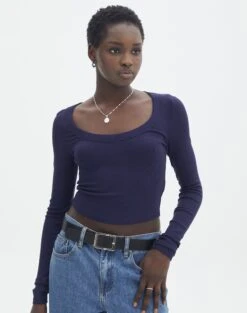 Mid Rise Split Flare Ponte Pant -Everrastyle Shop mylie wide rib scoop friday night front tl111290vis