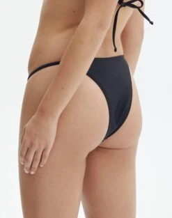Mid Coverage Bikini Bottom 25 Mid Coverage Bikini Bottom -Everrastyle Shop naomi side strap black back ga128386rpln