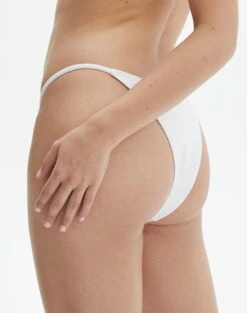 Mid Coverage Bikini Bottom 31 Mid Coverage Bikini Bottom -Everrastyle Shop naomi side strap white back ga128386rpln