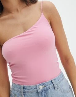 Supersoft One Shoulder Bodysuit 32 Supersoft One Shoulder Bodysuit -Everrastyle Shop nolan one shoulder bodysuit gimme guava imageback tb148678pch