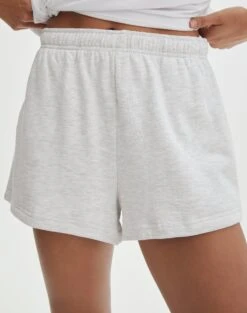 Cotton Sweat Short -Everrastyle Shop o beckham short snow marle full sw62109ocot