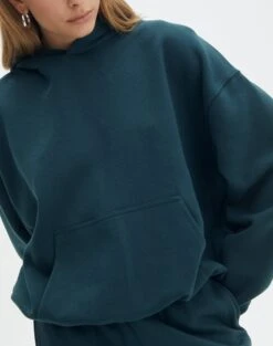 Oversized Hoodie -Everrastyle Shop o billie boyfriend oversized hoodie ivy league imageback tl102294ocot