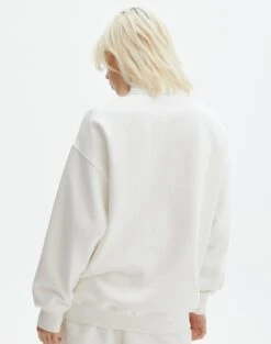 Oversized Print Quarter Zip Sweater 29 Oversized Print Quarter Zip Sweater -Everrastyle Shop o olivia oversized quarter zip south hamptonmilk back tl97172oprt