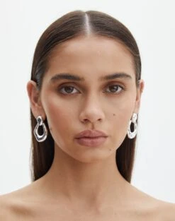 Sequin Mini Skirt 28 Sequin Mini Skirt -Everrastyle Shop opa oval drop earrings silver front je144650ear 5