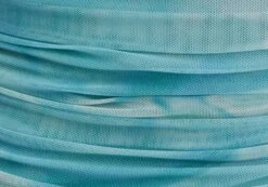 Ruched Print Mesh Off The Shoulder Top -Everrastyle Shop oreo off the shoulder top aqua tie dye imagefront tl124256rprt