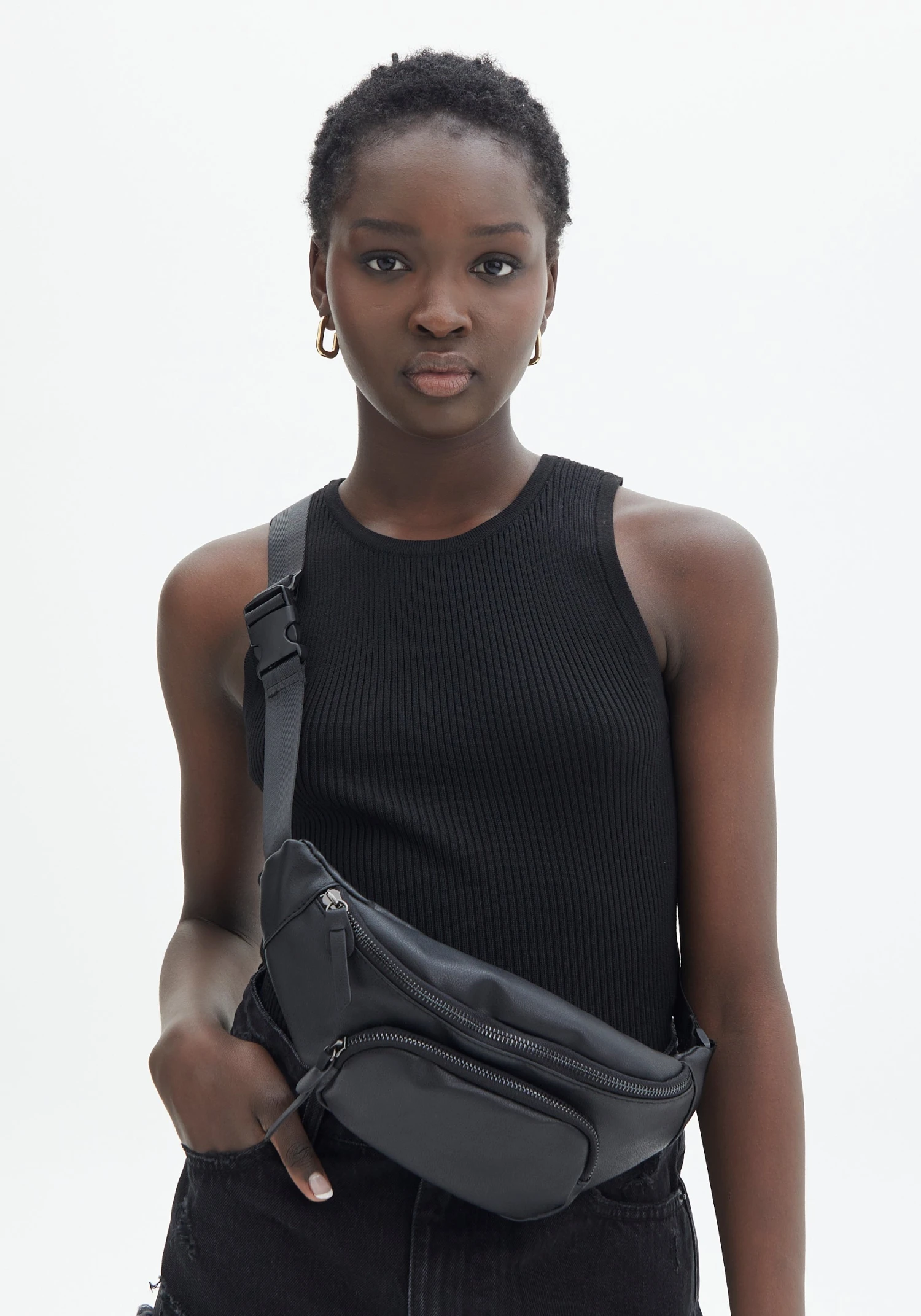 Faux Leather Bumbag 4 Faux Leather Bumbag - Image 2