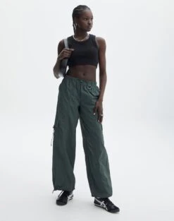 Mid Rise Straight Leg Cotton Cargo Pant 29 Mid Rise Straight Leg Cotton Cargo Pant -Everrastyle Shop polly parachute pant thyme out front pw91723nyl