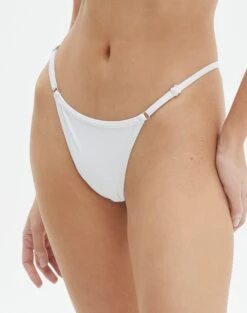 Adjustable Thong Bikini Bottom -Everrastyle Shop r alex adjustable bikini brief white detail ga53112rpln