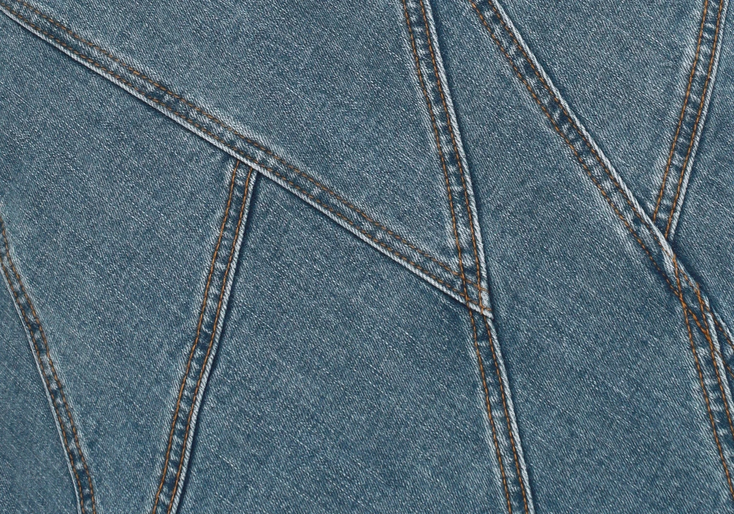 Panelled Denim Maxi Skirt 7 Panelled Denim Maxi Skirt - Image 5