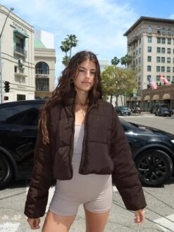 Active Seamless Ribbed Contour Cropped Tank 36 Active Seamless Ribbed Contour Cropped Tank -Everrastyle Shop r eddie funnel crop puffer its soy cute front cs84145rpln