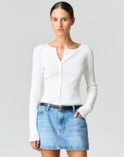 Lace Up Detailed Corset Top -Everrastyle Shop r leni low rise hemmed mini skirt riley vintage wash front ss55069rden