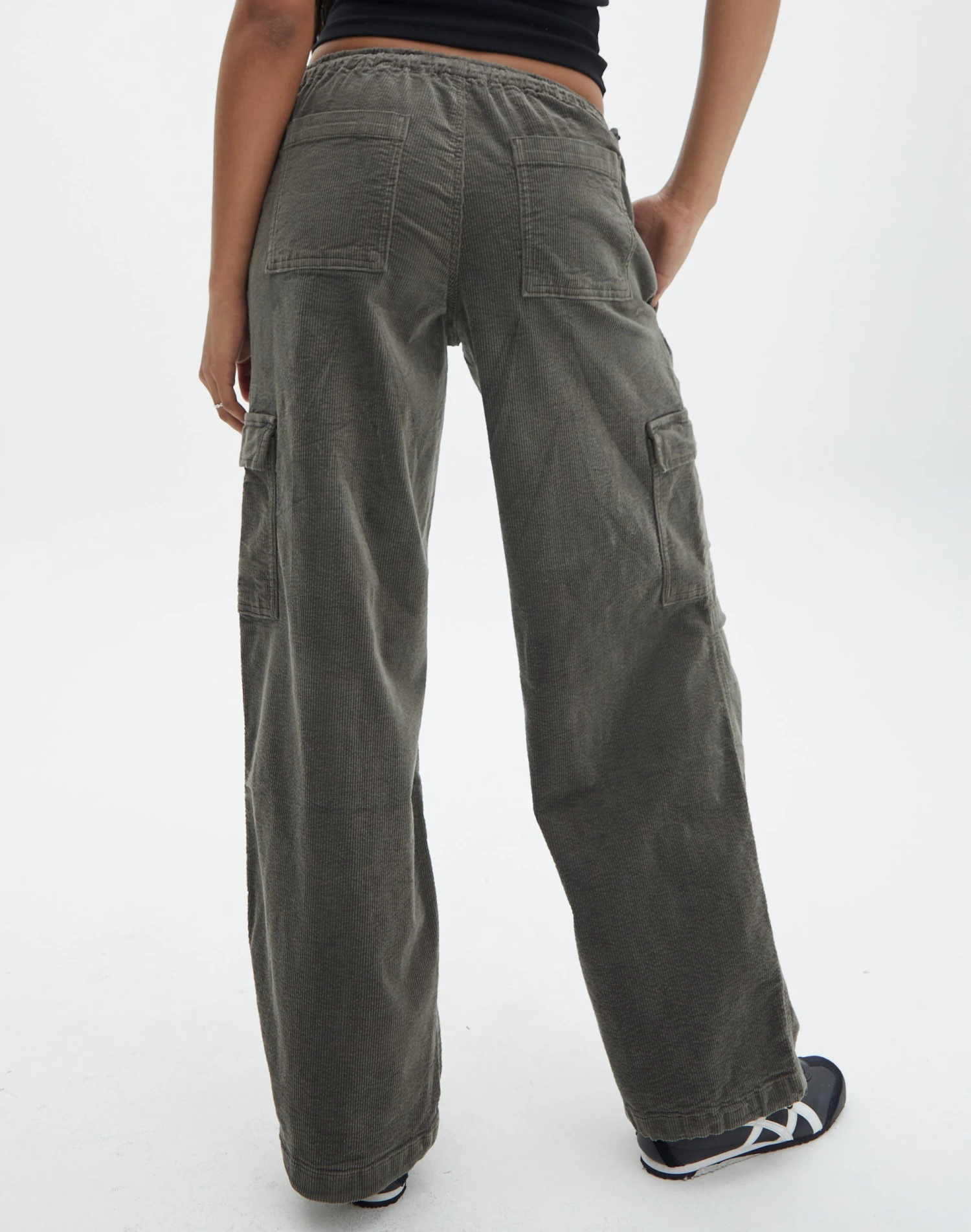 Mid Rise Cord Cargo Pant 17 Mid Rise Cord Cargo Pant - Image 15