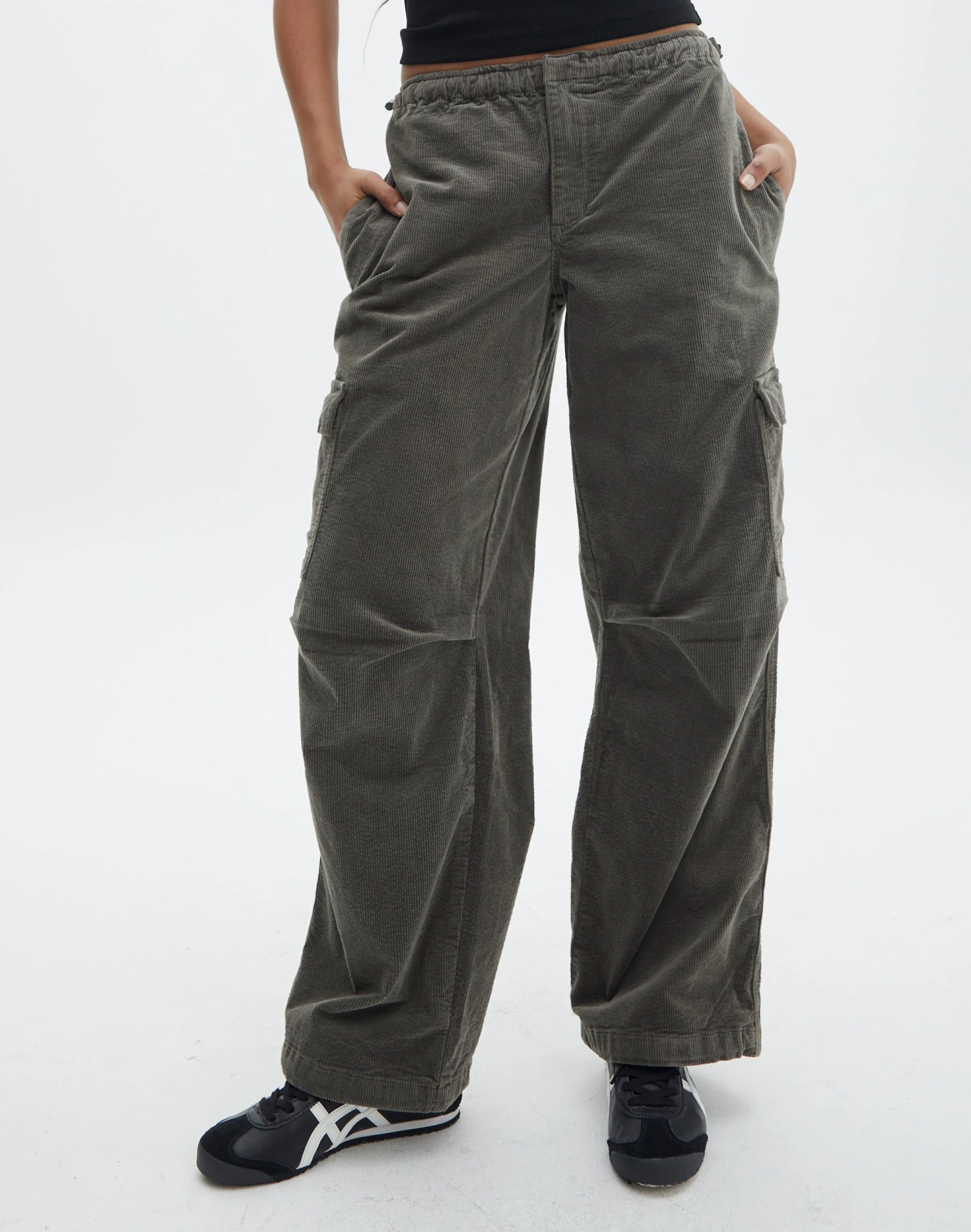 Mid Rise Cord Cargo Pant 15 Mid Rise Cord Cargo Pant - Image 13