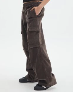 Mid Rise Cord Cargo Pant 41 Mid Rise Cord Cargo Pant -Everrastyle Shop r saffie mid rise cargo pant irish coffee detail pw78180rcor