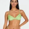 Shimmer Balconette Tie Back Bikini Top 2 Shimmer Balconette Tie Back Bikini Top -Everrastyle Shop reef balconette top pistachio front ga52510shm 1