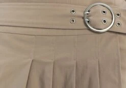 Belted High Waist Pleated Mini Skirt -Everrastyle Shop riggs cargo pleated mini skirt on the rocks imagefront ss92078ben