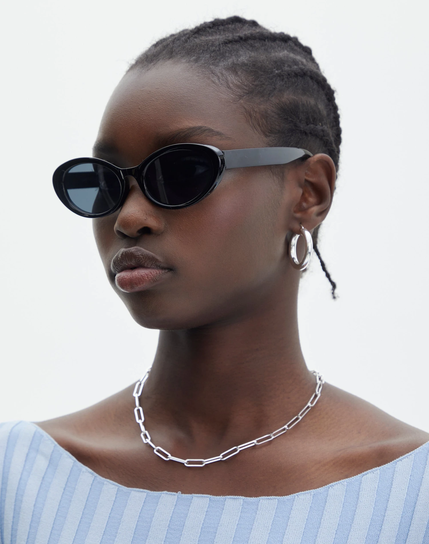 Thin Rectangle Sunglasses 10 Thin Rectangle Sunglasses - Image 8