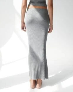 Luxe Lounge Modal Slim-Fit Maxi Skirt 26 Luxe Lounge Modal Slim-Fit Maxi Skirt -Everrastyle Shop ruby modal maxi skirt everythings pine back sl96661mod