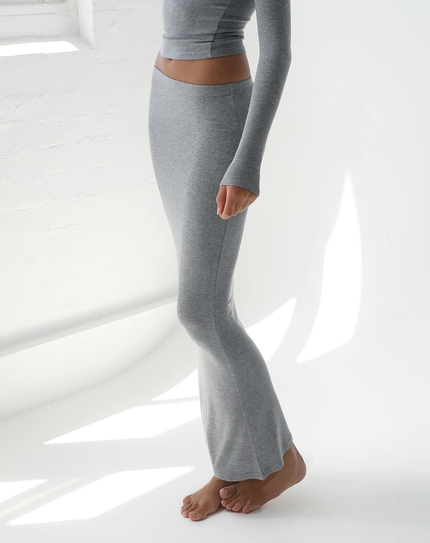 Luxe Lounge Modal Slim-Fit Maxi Skirt 5 Luxe Lounge Modal Slim-Fit Maxi Skirt - Image 3