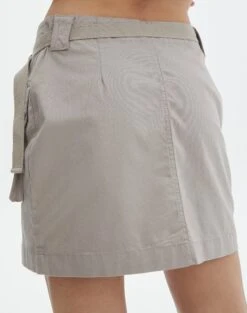 Cargo Wrap Mini Skirt -Everrastyle Shop ryder wrapped mini skirt on the rocks back ss96421cot