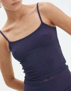 Luxe Lounge Modal Thin Strap Singlet -Everrastyle Shop sisi modal tank friday night imageback tv118176mod