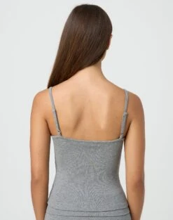 Luxe Lounge Modal Thin Strap Singlet -Everrastyle Shop sisi modal tank heather marle back tv118176mod