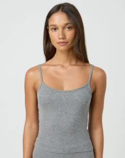 Cropped Knit V Neck Jumper -Everrastyle Shop sisi modal tank heather marle front tv118176mod 6