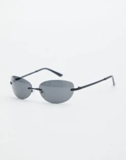 Statement Silver Buckle Belt -Everrastyle Shop spears oval sunglasses blackblack front ga135737sun 5
