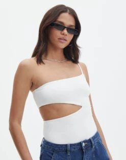 Ribbed Turtleneck Top -Everrastyle Shop sully peachy bodysuit milk front tb95431pch 4