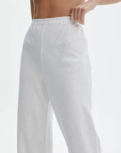 Linen Blend Wide Leg Pants -Everrastyle Shop t co dizzy flared pant white imageback pw118952tlv
