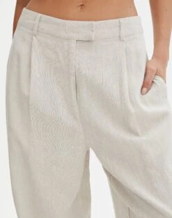 Linen Blend Tailored Pant -Everrastyle Shop t co harley tailored linen pant head in the sandmilk imageback pw120209tcd